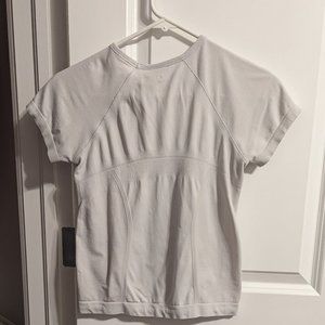 White Athleta Shirt Girls Size M (8-10)